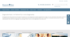 Desktop Screenshot of diagnostik-nord.de